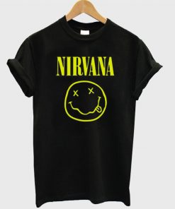 Nirvana Smiley Face Tshirt