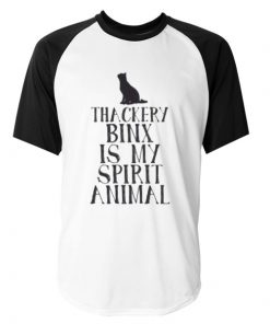 Thackery Binx is My Spirit Animal Raglan Tshirt