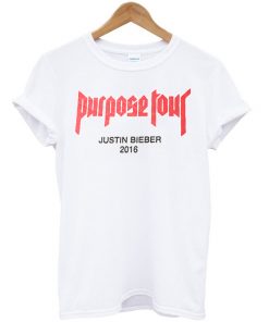Purpose Tour Justin Bieber 2016 Tshirt