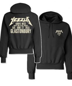 Yeezus Glastonbury 2015 Hoodie