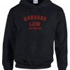 Harvard Law Just Kidding Hoodie
