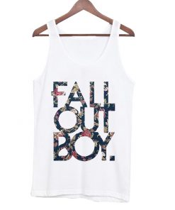 Fall Out Boy Floral Tanktop