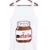 Nutella Adult Tanktop