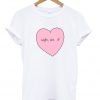 Pink Heart Tshirt