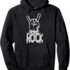 Rock On Hand Symbol Hoodie