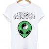 Homesick Alien Yin Yang Unisex T-shirt