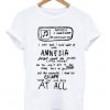Amnesia 5SOS T-shirt