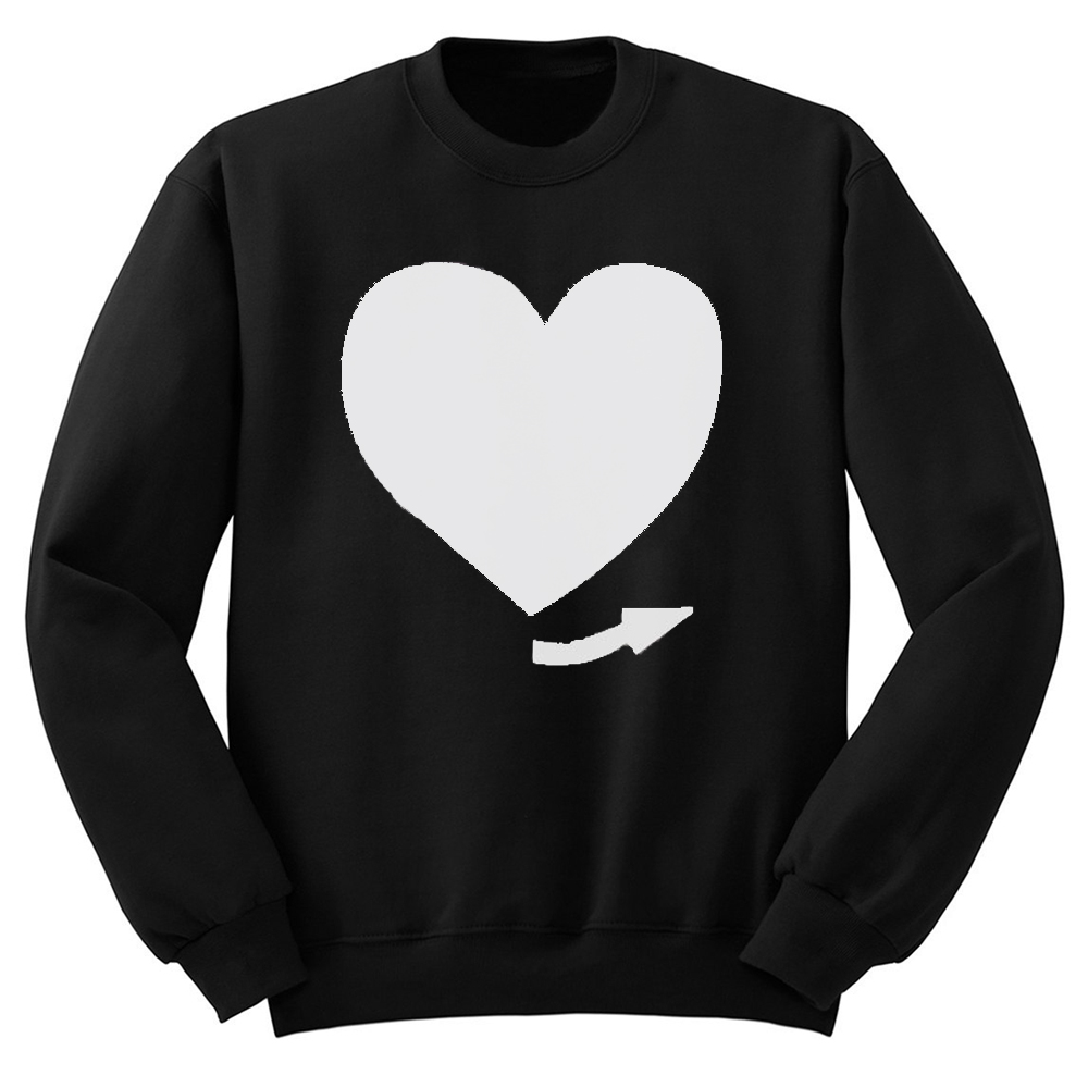 mommy and me heart sweatshirt