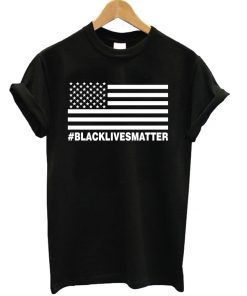 Black Lives Matter Flag T-shirt