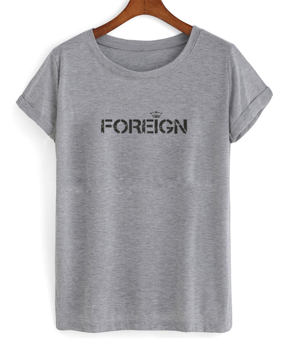 foreign exchange shirt