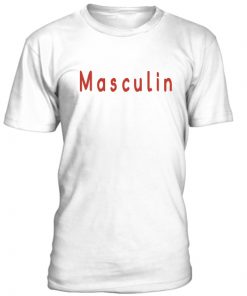 Masculin Font T-shirt