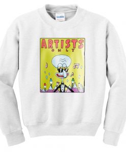 Artists Only Squidward Sweatshirt