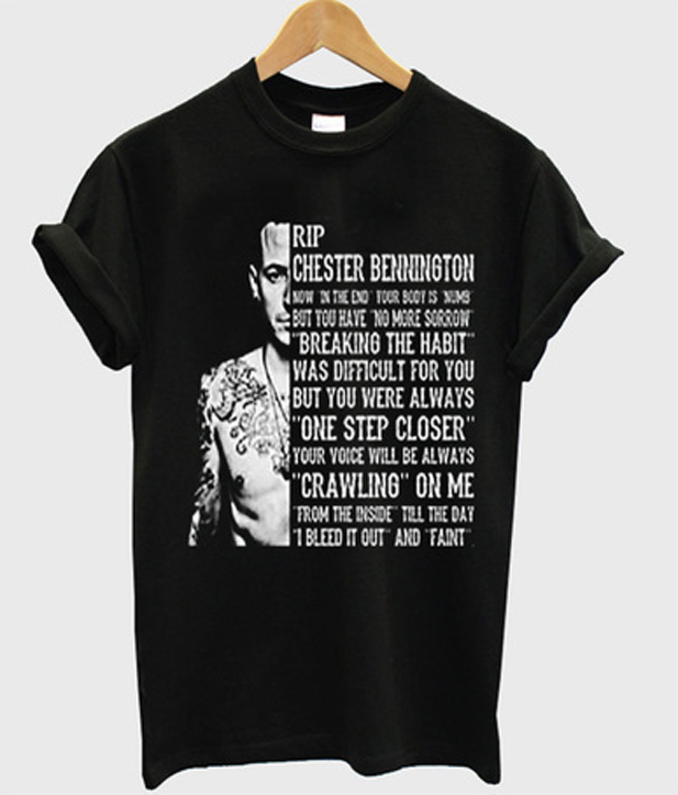 chester bennington t shirt india