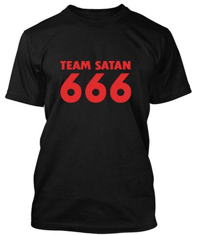 Team Satan 666 T-shirt - wearyoutry.com