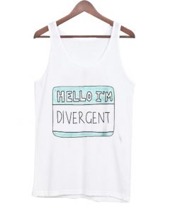 Hello I'm Divergent Tanktop