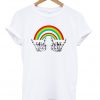 Rainbow Hang Loose Skull T-shirt