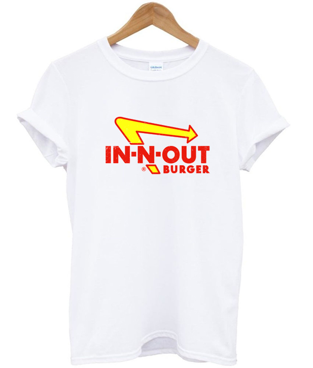 in and out burger t shirt