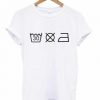 Washing Instructions T-shirt