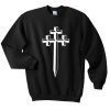 Cross Symbol Sweatshirt