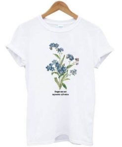Forget Me Not Myosotis Sylvatica T-shirt