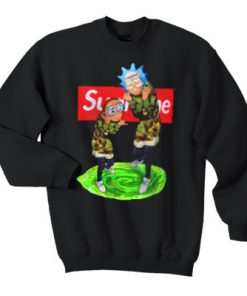 Rick And Morty Supreme Sweatshirt