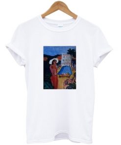 Girl Paint Graphic T-shirt