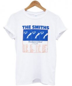 The Smiths The Queen Is Dead US Tour 86 T-shirt