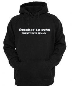 Twenty Days Remain Hoodie