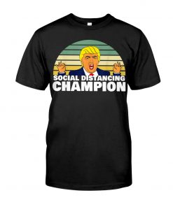 Social Distancing Champion Meme T-shirt