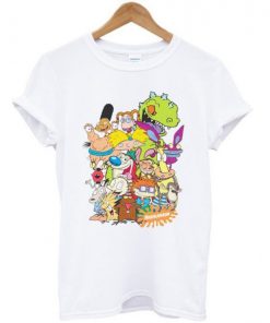 Nickelodeon Ren And Stimpy Rugrats T-shirt