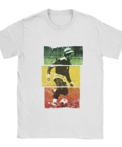 Bob marley Playing Football T-shirt