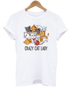 Grazy Cat Lady Cute Cats T-shirt