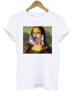 Monalisa Meme Lolipop T-shirt