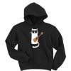Sunglasses Cat Playing Guitar Hoodie