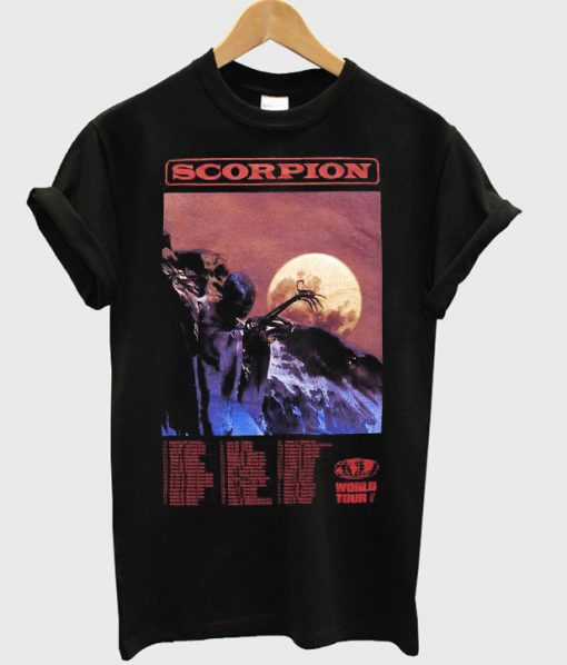 scorpion tour shirt