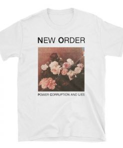New Order Power Corruption And Lies T-shirt
