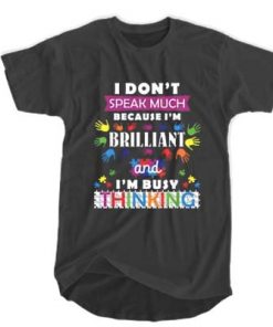 I Don't Speak Much T-shirt