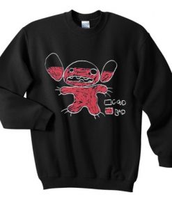 Badness Level Lilo Stitch Sweatshirt