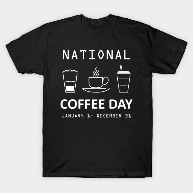 100 days of coffee shirt