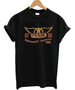 Aerosmith Permanent Vacation Tour 87-88 T-Shirt