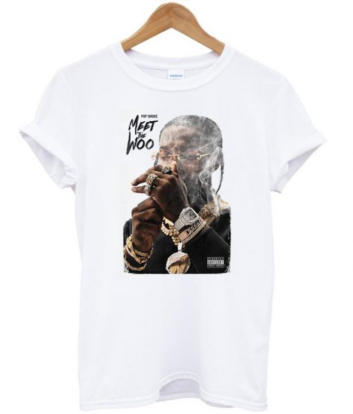 pop smoke white shirt