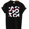 Tik Tok Pattern T-shirt