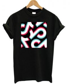 Tik Tok Pattern T-shirt