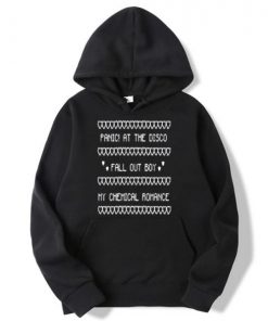 Panic At the Disco Fall Out Boy My Chemical Romance Hoodie