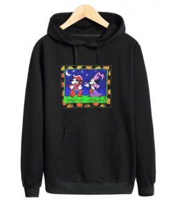 Mickey And Minnie Halloween Hoodie