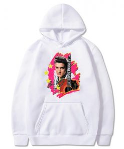 Elvis Presley & Guitar Hoodie