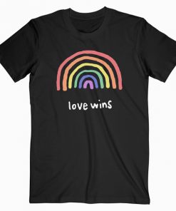 Love Wins Rainbow T-shirt