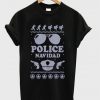 Police Navidad T-shirt