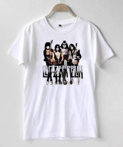 Kiss x Led Zeppelin T-shirt