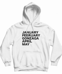 Zag Spring Calendar Gonzaga Hoodie